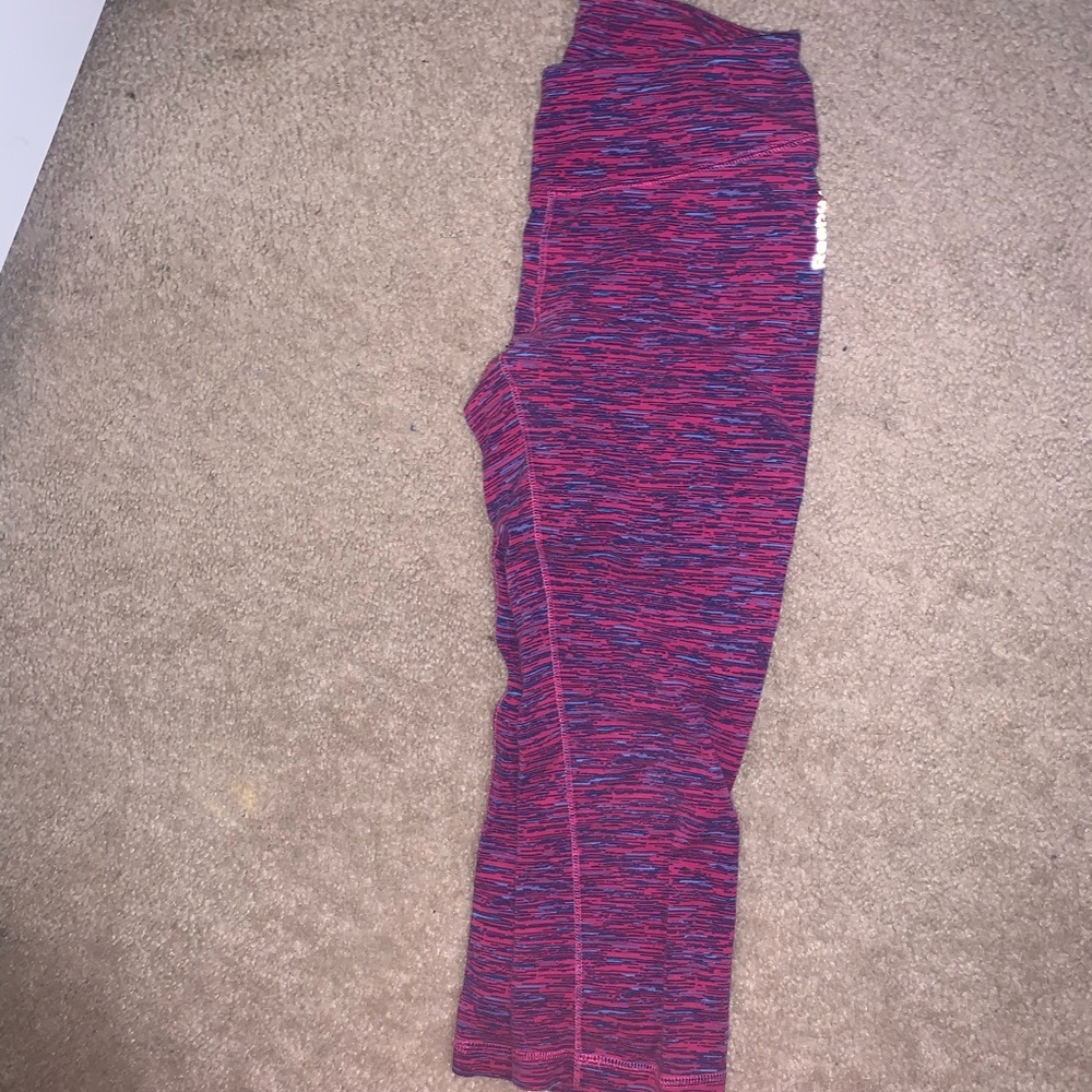 Reebok Kids Pink and Blue Leggings